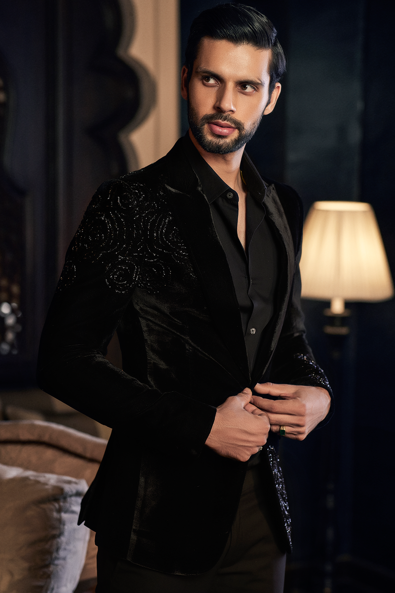 Blazer black colour outlet