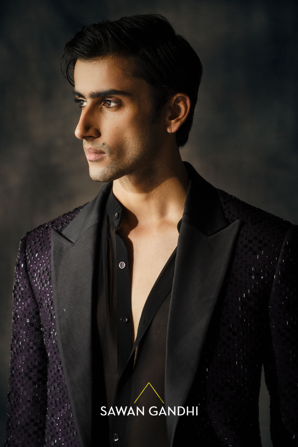 Wine to black Cutana Jacket