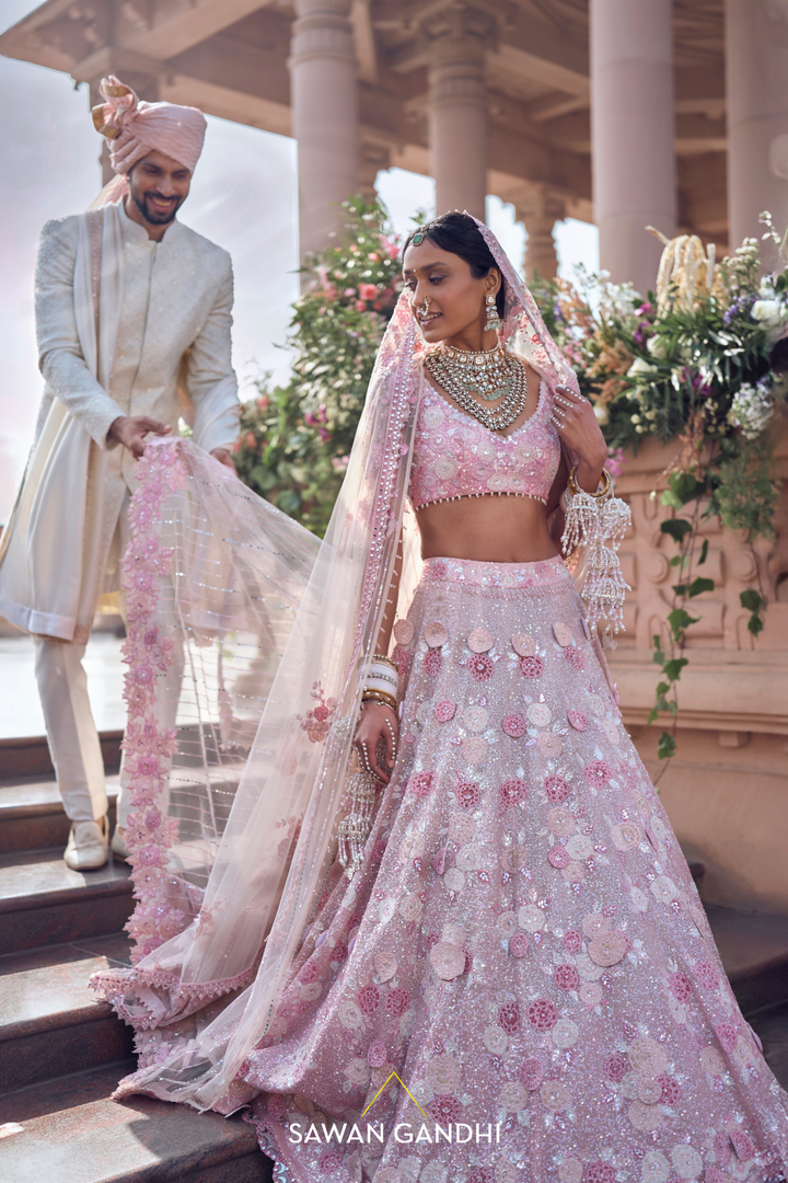 THREADWORK JAAL SHERWANI