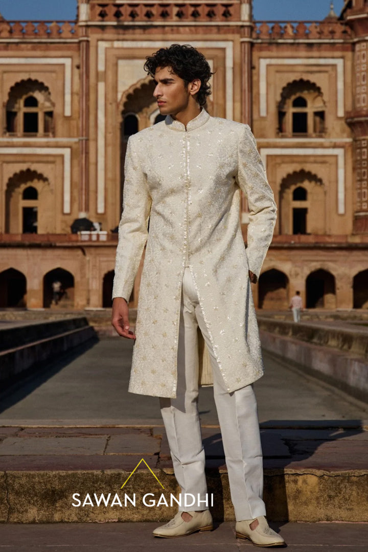 Parsi jaal sherwani
