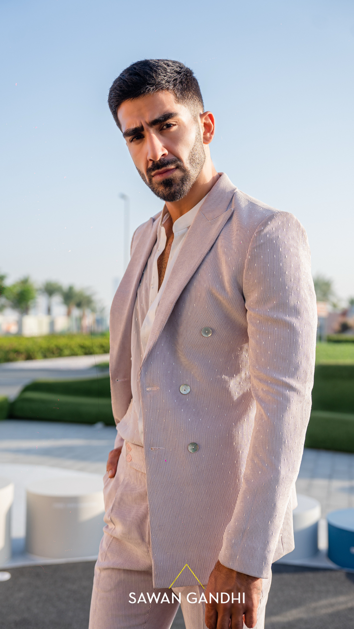 NUDE PINK CUTDANA JACKET