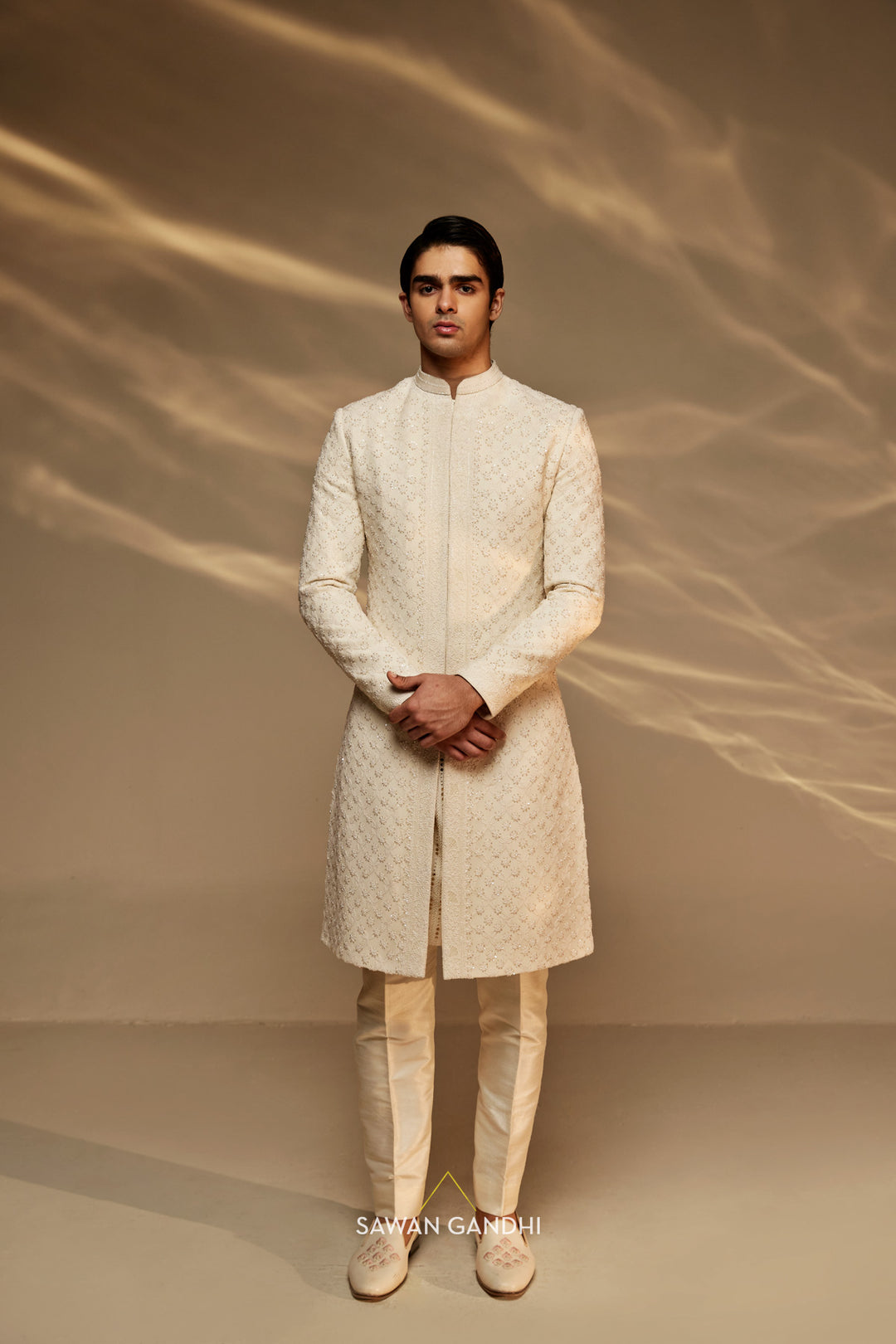 Chikankari sherwani