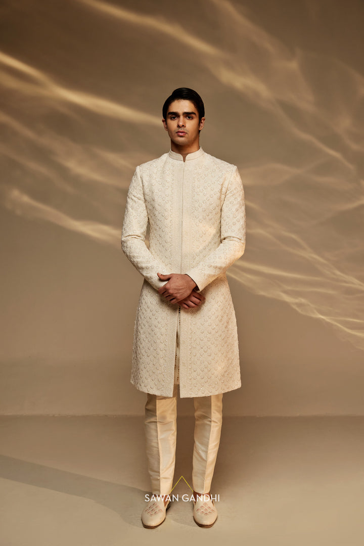 Chikankari sherwani