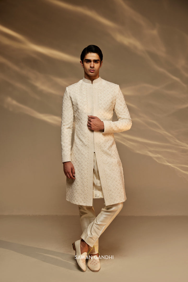 Chikankari sherwani