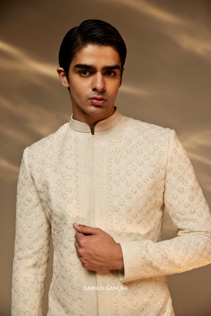Chikankari sherwani